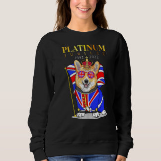Sweatshirt Jubilé de platine de la reine britannique Union Ja