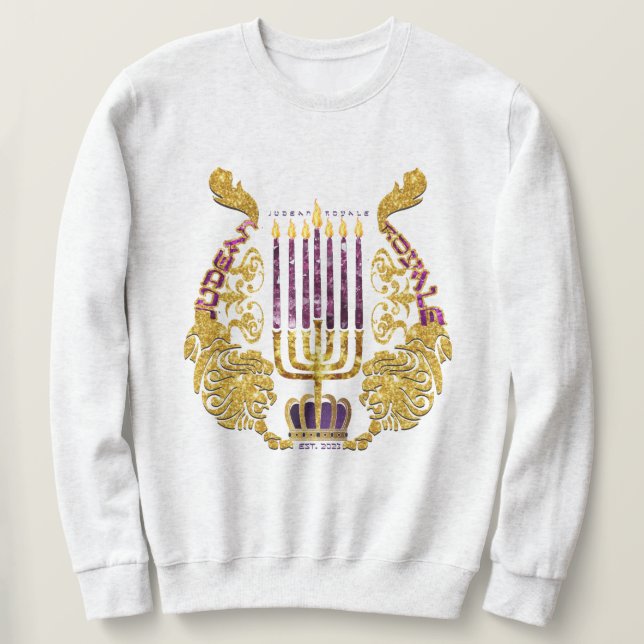 SWEATSHIRT JUDEAN ROYALE SWEATER (Design devant)