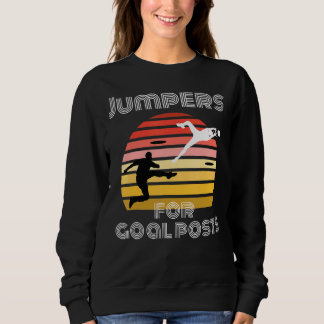 Sweatshirt Jumpers pour les poteaux de but Retro Football Goa