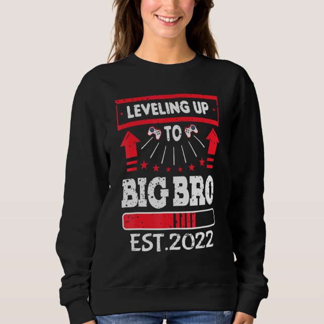 Sweatshirt Jusqu'À Big Brother Est2022 Promu À Big (Devant)