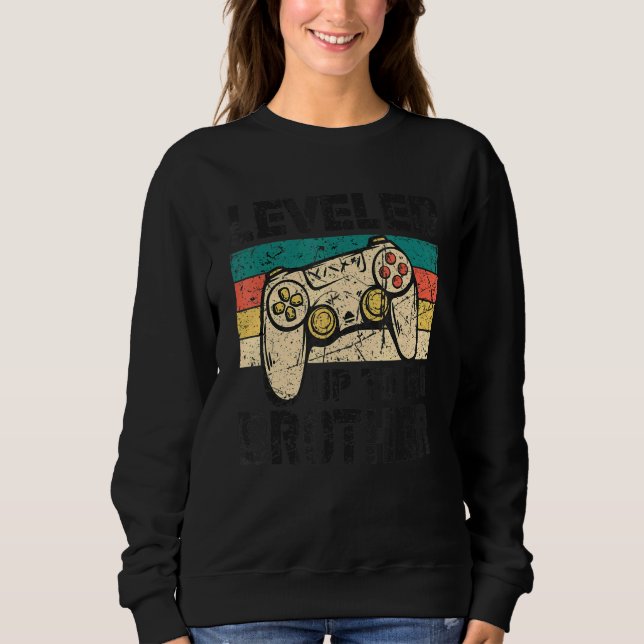 Sweatshirt Jusqu'À La Faire-part De Grossesse De Big Brother (Devant)