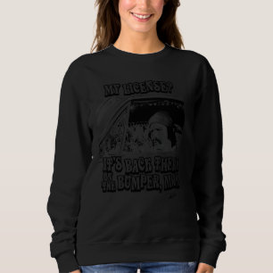 Sweatshirt Jusqu'À La Fumée Pedro Ma Licence