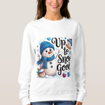 Jusqu'à Neige Bon Drôle Bonhomme de Neige Noël