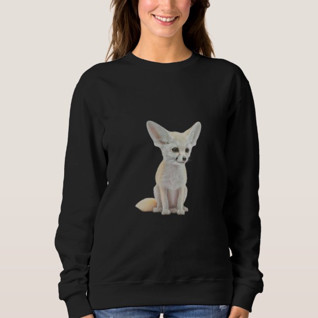 Sweatshirt Just Really Like Fennec Foxes Fennec Fox_1 (Devant)