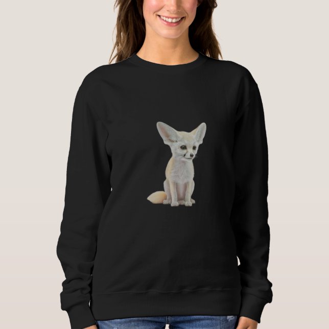 Sweatshirt Just Really Like Fennec Foxes Fennec Fox Premium (Devant)