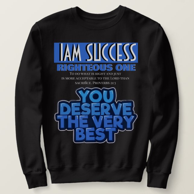 SWEATSHIRT JUSTE (Design devant)