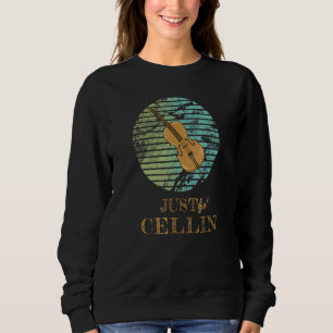 Sweatshirt Juste Cello Musicien de la Celline