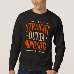 Sweatshirt Juste En Dehors Du Minnesota