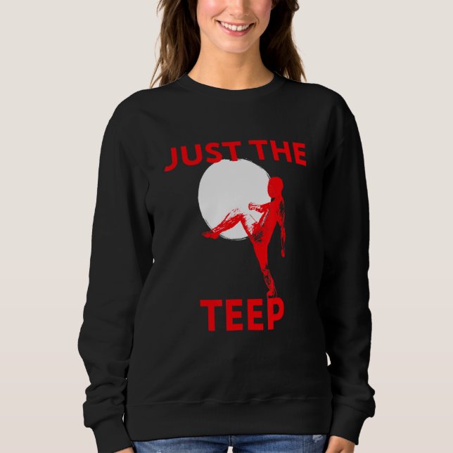 Sweatshirt Juste Le Mixed martial art Teep Muay Thai Kick Jiu (Devant)