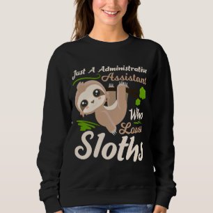 Sweatshirt Juste Un Assistant Administratif Qui Aime Les Fent