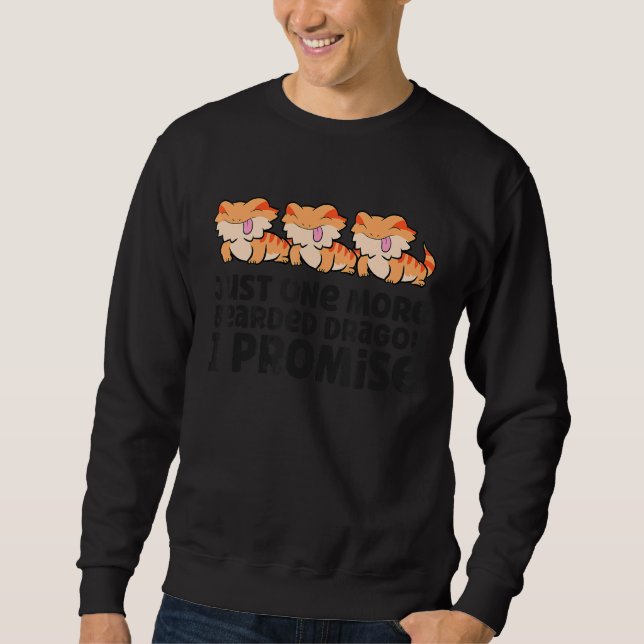 Sweatshirt Juste Un De Plus Porté Dragon Reptile Pet Porté D (Devant)