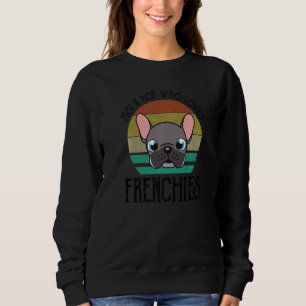 Sweatshirt Juste Un Garçon Qui Aime Les Français Mignonne Chi