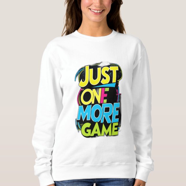 Sweatshirt Juste Un Jeu De Plus (Devant)