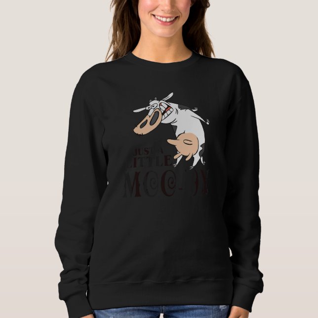 Sweatshirt Juste un peu de Moo Dy  Joli Animal    Vache   (Devant)