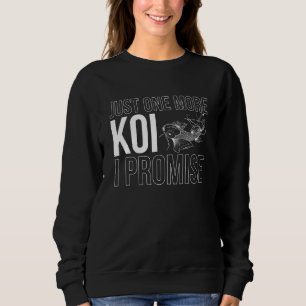 Sweatshirt Juste Un Poisson Koi Japonais Carpe Nishikigoi Br