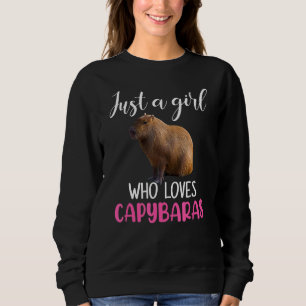 Sweatshirt Juste Une Fille Qui Aime Capybara Capybara