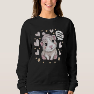 Sweatshirt Juste une fille qui aime Guinée Cochons drôle Amou