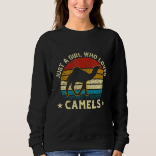 Sweatshirt Juste Une Fille Qui Aime Les Camels Camels