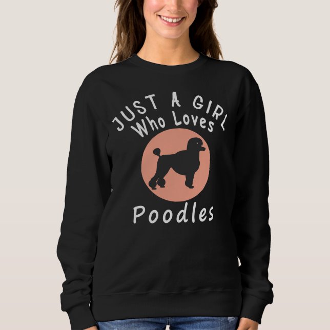 Sweatshirt juste une fille qui aime les canicules (Devant)