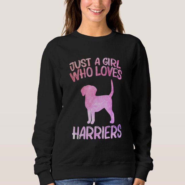 Sweatshirt Juste Une Fille Qui Aime Les Coiffeurs Pour Les Fe (Devant)