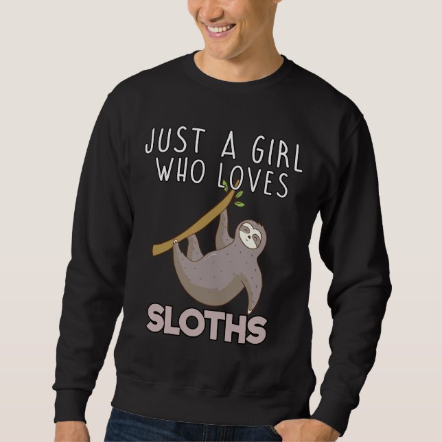 Sweatshirt Juste une fille qui aime les fentes 34 (Devant)