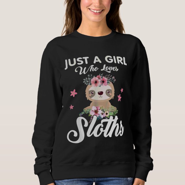 Sweatshirt Juste une fille qui aime les fentes animal 22 (Devant)