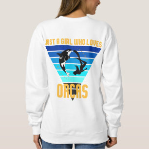 Sweatshirt Juste Une Fille Qui Aime Les Orques