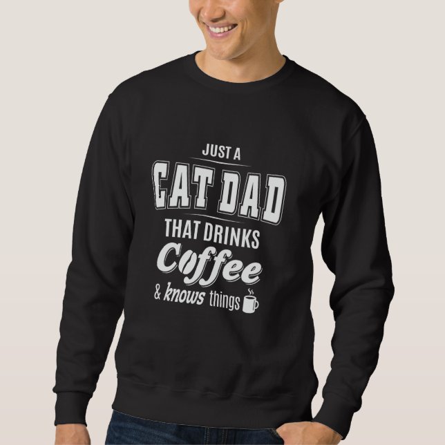Sweatshirt Juste une réceptionniste drôle de buveur de café a (Devant)