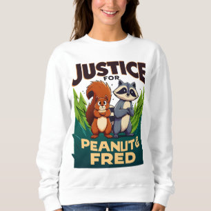 Sweatshirt Justice pour arachide L'écureuil et Fred