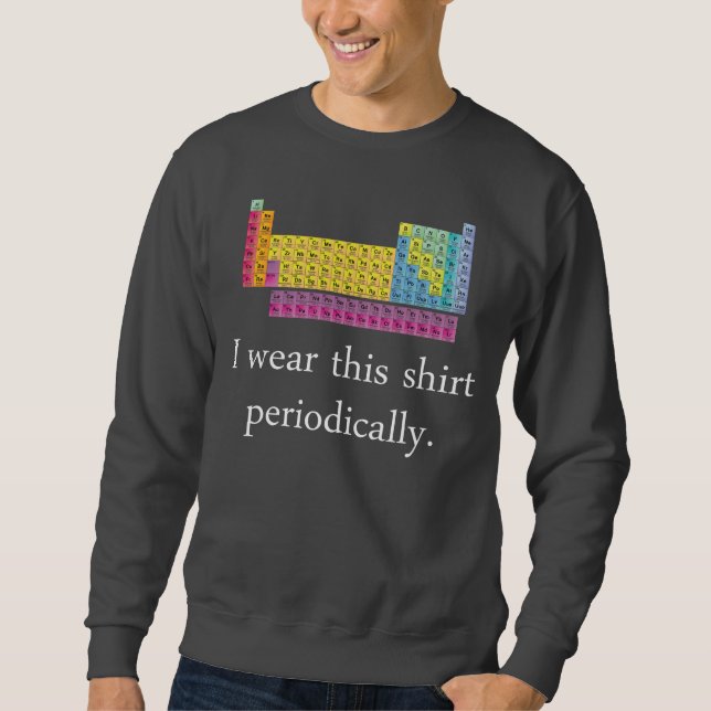 Sweatshirt J'utilise cette chemise périodiquement (Devant)