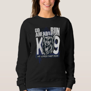 Sweatshirt K9 Police Chien Saison Chien Officier de police