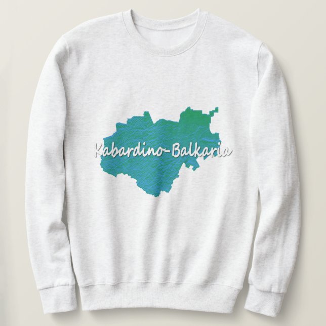 Sweatshirt Kabardino-Balkar Republic (Design devant)