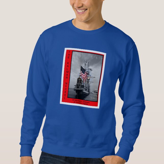Sweatshirt Kalmar Nyckel - bateau grand du Delaware (Devant)