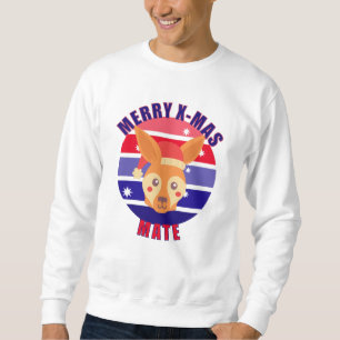Sweatshirt Kangaroo de Noël australien