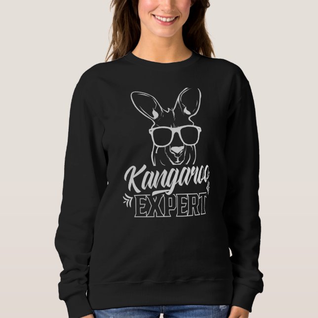 Sweatshirt Kangaroo Expert Australie Animal Kangaroos 1 (Devant)