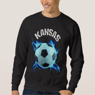 Sweatshirt Kansas Soccer Retro