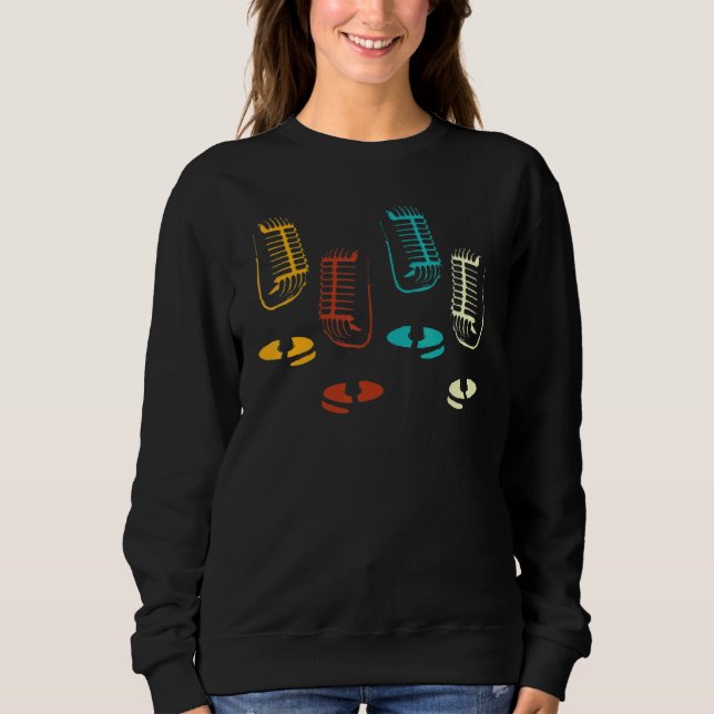 Sweatshirt Karaoke Singer Microphone Vocalist Stand Up Comedy (Devant)