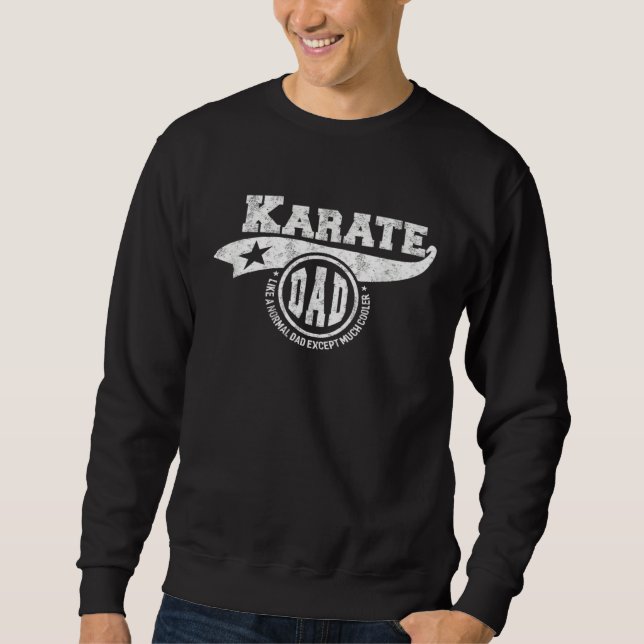 Sweatshirt Karate Dad Father s Day  Father Sport Men (Devant)