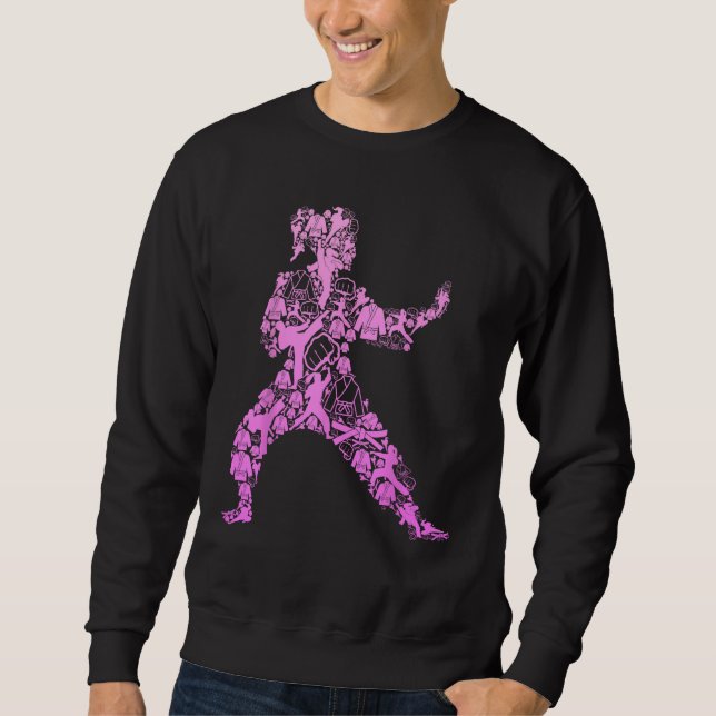 Sweatshirt Karaté Girls (Devant)
