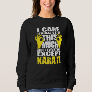Sweatshirt Karate Karate Design