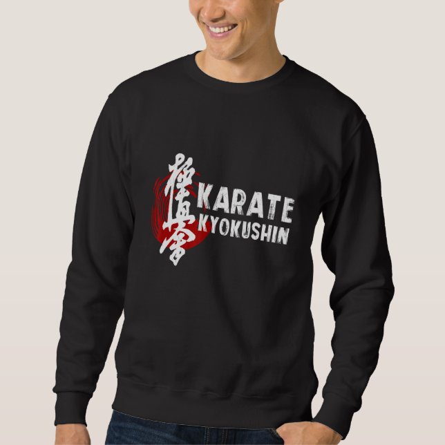 Sweatshirt Karate Kyokushin Martial Arts Trainer Fighter Mart (Devant)