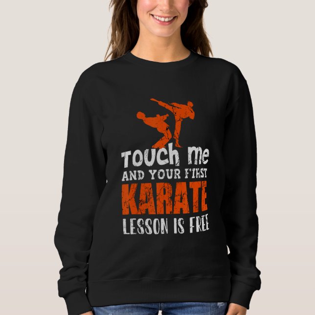 Sweatshirt Karate Outfit Karate Uniform Karate Pour Enfants K (Devant)