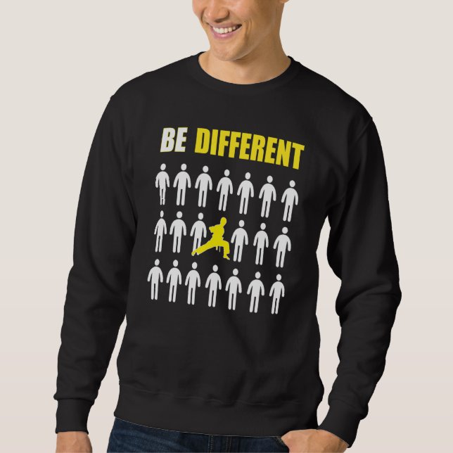 Sweatshirt Karate Rider Soyez Inspiration Différente (Devant)