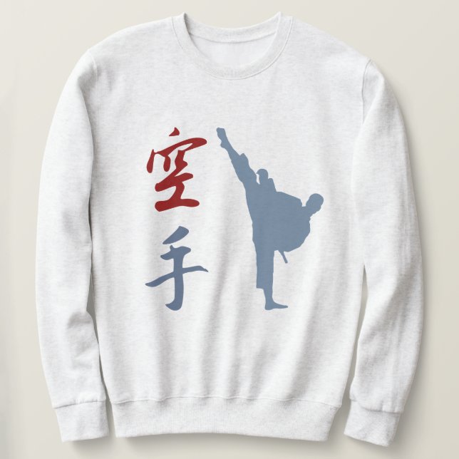 Sweatshirt Karaté sportif (Design devant)