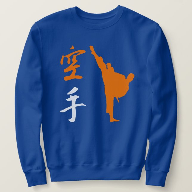 Sweatshirt Karaté sportif (Design devant)