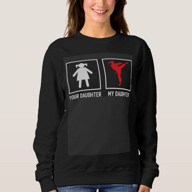Sweatshirt Karate Uniform to match Karate Pants & Karate Belt (Devant)