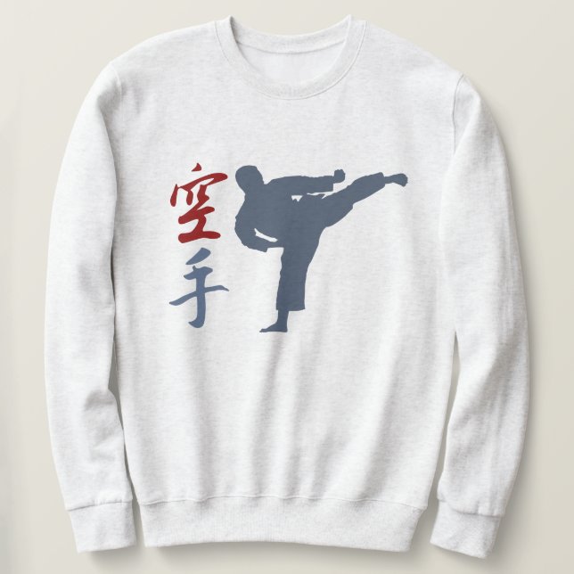 Sweatshirt Karate Warrior (Design devant)