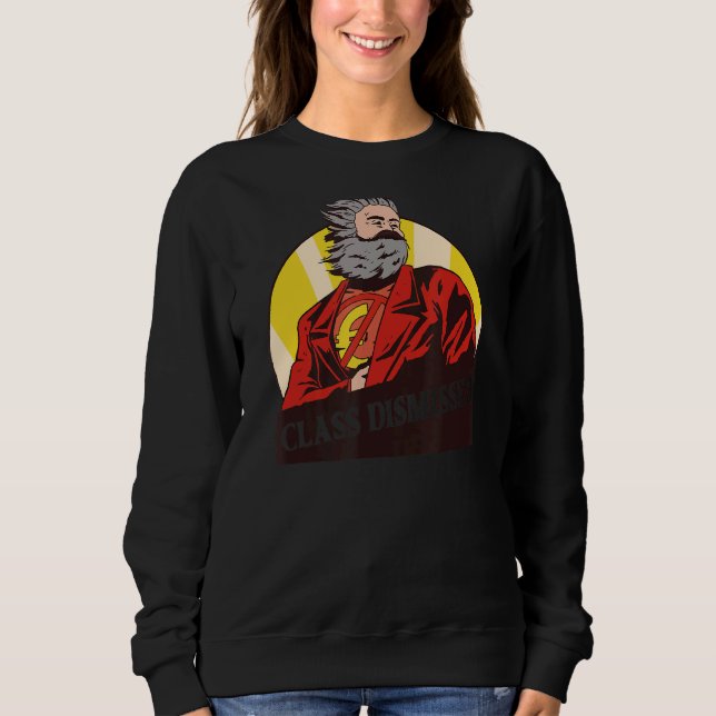 Sweatshirt Karl Marx Classe Rejetée Marxisme Communiste 1 (Devant)