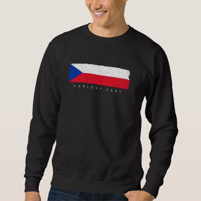 Sweatshirt Karlovy Vary République tchèque Vacances Républiqu (Devant)