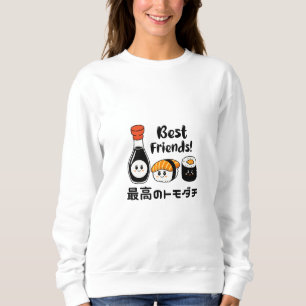 Sweatshirt Kawaii Sushi Friends Japon